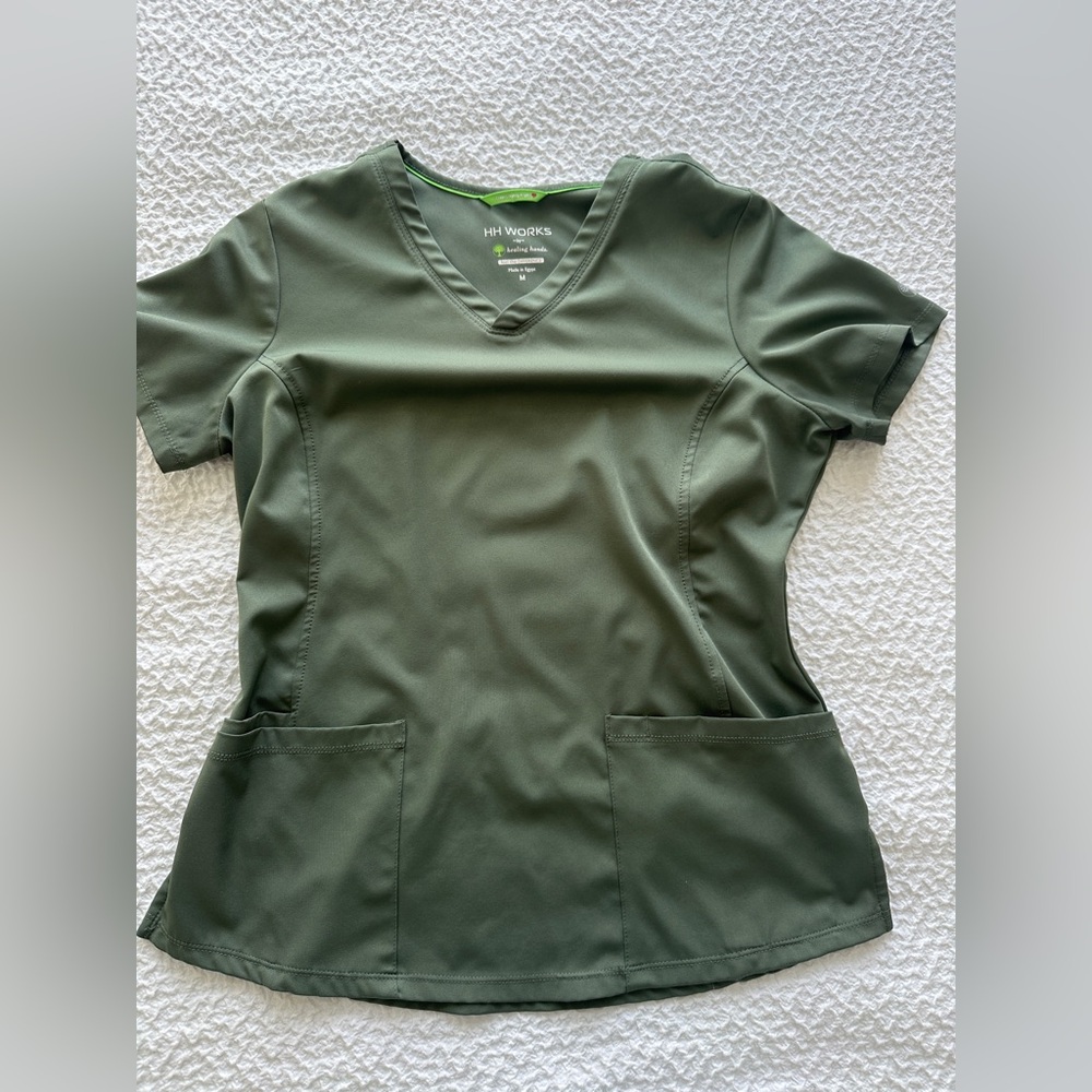 HH works by healing hands women’s scrub top